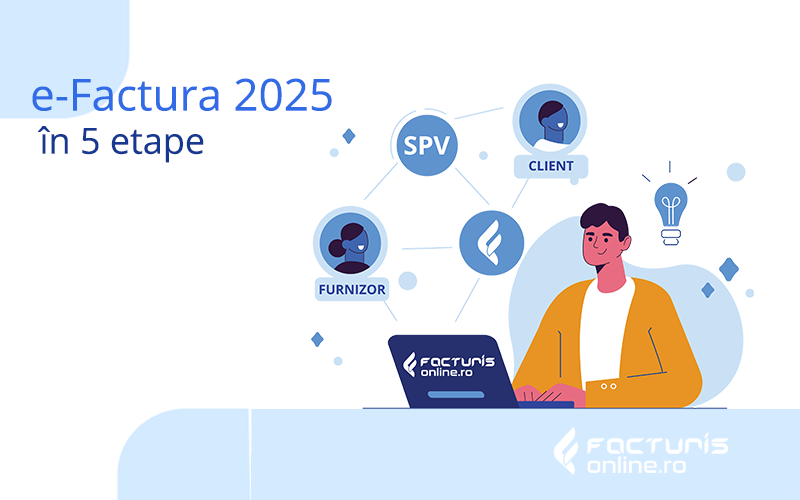 e-Factura 2025 în 5 etape. Un altfel de ghid pentru firme și PFA