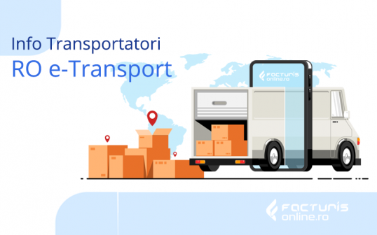 Opțiunea Info Transportatori în modulul e-Transport