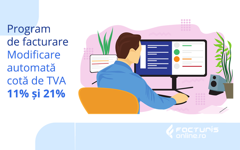 Modificare automată cote de TVA în programul Facturis Online
