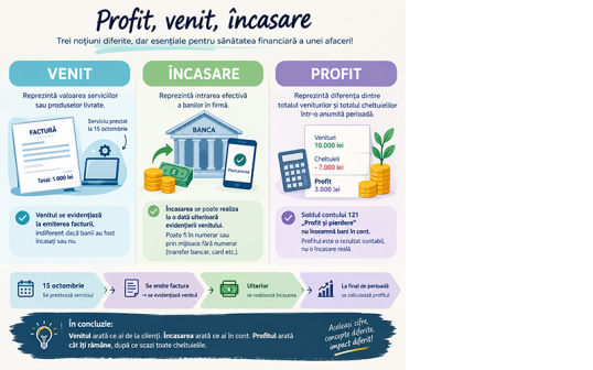 Cum urmărești încasările și plățile unei firme?